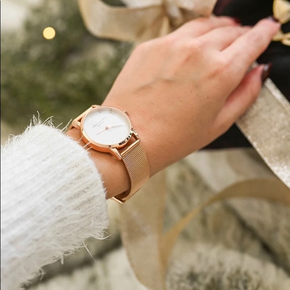 🌺 Rachel Zoe Collaboration x Eddie Borgo NY The Soho Watch Rose Gold - Picture 1 of 7